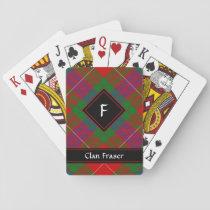 Clan Fraser Tartan Playing Cards