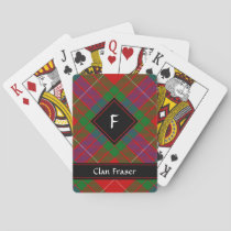 Clan Fraser Tartan Playing Cards