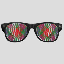 Clan Fraser Tartan Retro Sunglasses