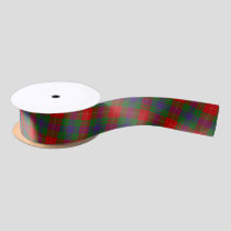 Clan Fraser Tartan Satin Ribbon