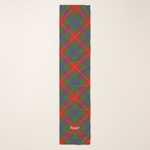 Clan Fraser Tartan Scarf
