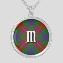 Clan Fraser Tartan Silver Plated Necklace