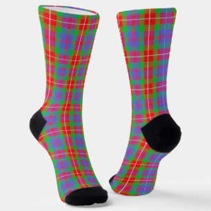Clan Fraser Tartan  Socks