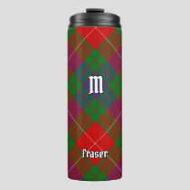 Clan Fraser Tartan Thermal Tumbler