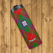 Clan Fraser Tartan Thermal Tumbler