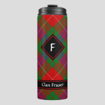 Clan Fraser Tartan Thermal Tumbler
