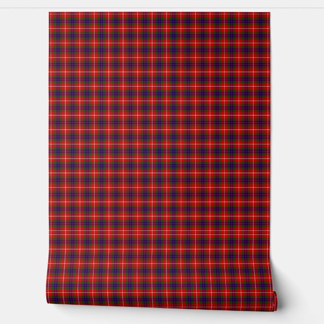 Clan Fraser Tartan Wallpaper (Unrolling)