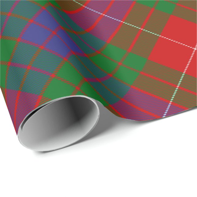 Clan Fraser Tartan Wrapping Paper (Roll Corner)