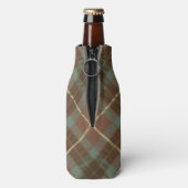 Clan Fraser Weathered Hunting Tartan Bottle Cooler (Bottle Back)