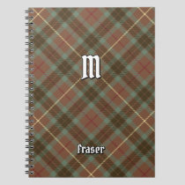 Clan Fraser Weathered Hunting Tartan Notebook