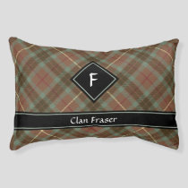 Clan Fraser Weathered Hunting Tartan Pet Bed