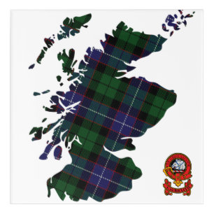 Clan Galbraith Acrylic Wall Art