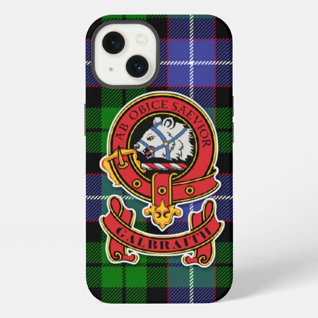 Clan Galbraith Iphone 13 Case (Back)