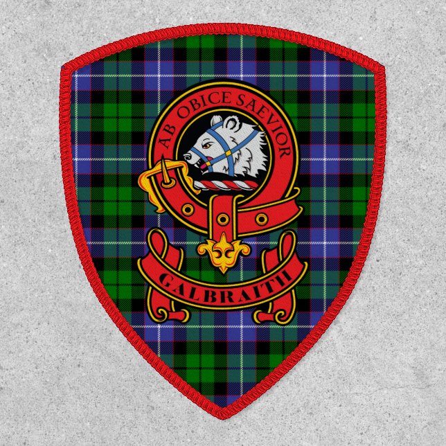 Clan Galbraith patch with Clan Crest (Front)