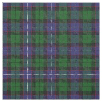 Clan Galbraith Scottish Tartan Plaid Fabric by OldScottishMountain at Zazzle