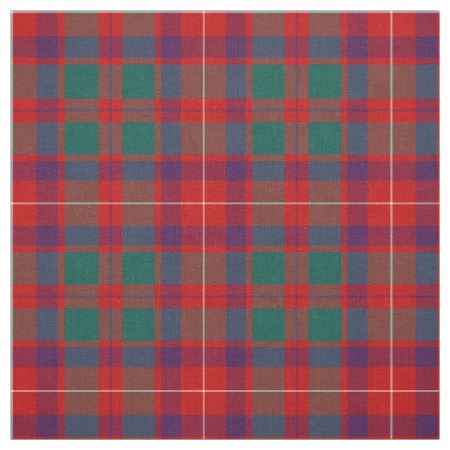 Clan Geddes Tartan Fabric (Swatch)