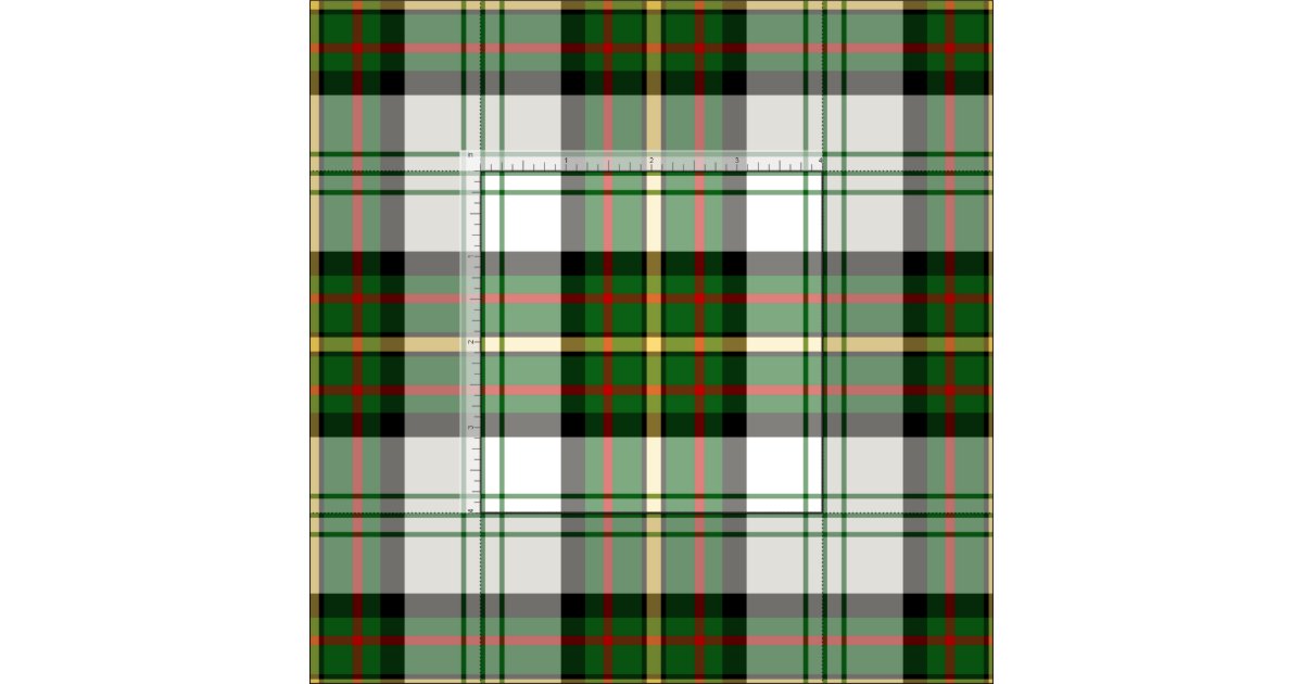 Clan Gillies Green Dress Tartan Fabric Zazzle
