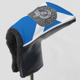 Clan Gladstone Crest & Tartan Golf Head Cover