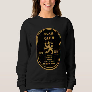 Clan Glen Scottish Ancestry Highland Games Sweatshirt