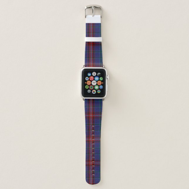 Clan Glenn Plaid Apple Watch Band (Front)