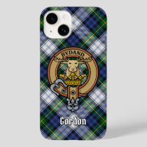 Clan Gordon Crest over Dress Tartan Case-Mate iPhone 14 Case