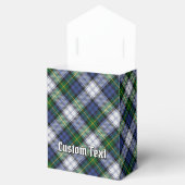Clan Gordon Crest over Dress Tartan Favor Box (Opened)