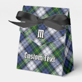 Clan Gordon Crest over Dress Tartan Favor Box (Front Side)