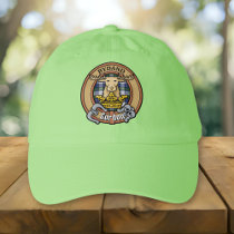 Clan Gordon Crest over Dress Tartan Hat