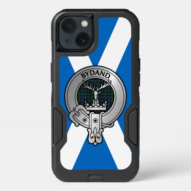 Clan Gordon Crest & Tartan Otterbox iPhone Case (Back)