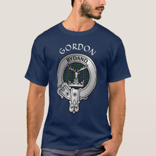 Clan Gordon Crest & Tartan T-Shirt