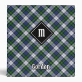 Clan Gordon Dress Tartan 3 Ring Binder (Front)