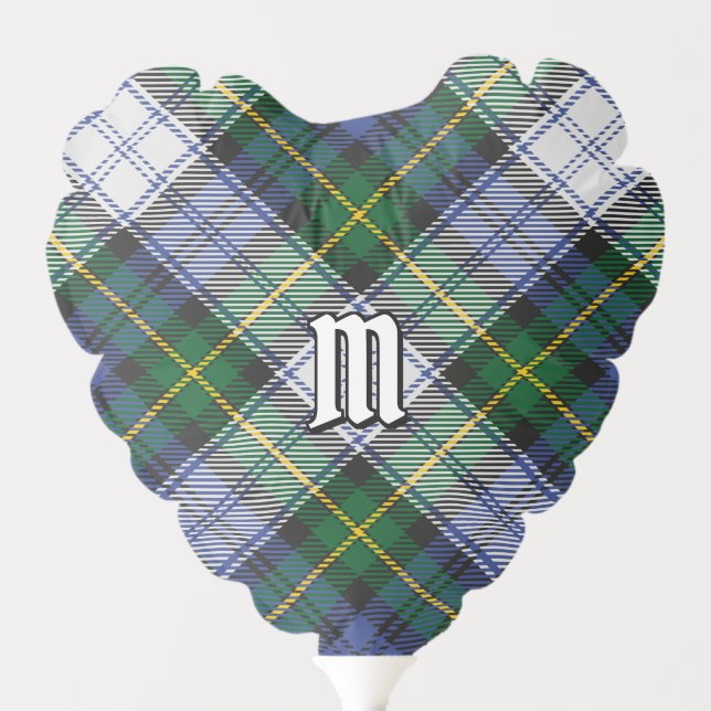 Clan Gordon Dress Tartan Balloon (Front)
