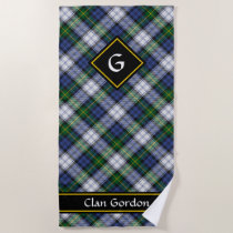 Clan Gordon Dress Tartan Beach Towel