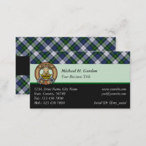 Clan Gordon Dress Tartan Business Card