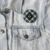 Clan Gordon Dress Tartan Button (In Situ)