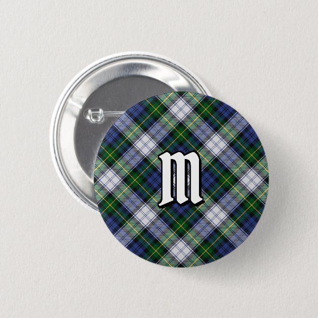 Clan Gordon Dress Tartan Button (Front & Back)
