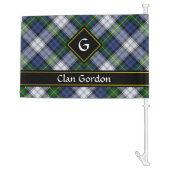 Clan Gordon Dress Tartan Car Flag (Back)