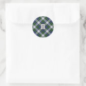 Clan Gordon Dress Tartan Classic Round Sticker (Bag)