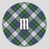 Clan Gordon Dress Tartan Classic Round Sticker