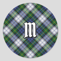 Clan Gordon Dress Tartan Classic Round Sticker