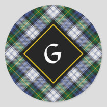 Clan Gordon Dress Tartan Classic Round Sticker