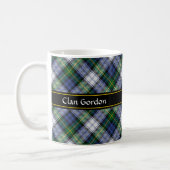 Clan Gordon Dress Tartan Coffee Mug (Left)