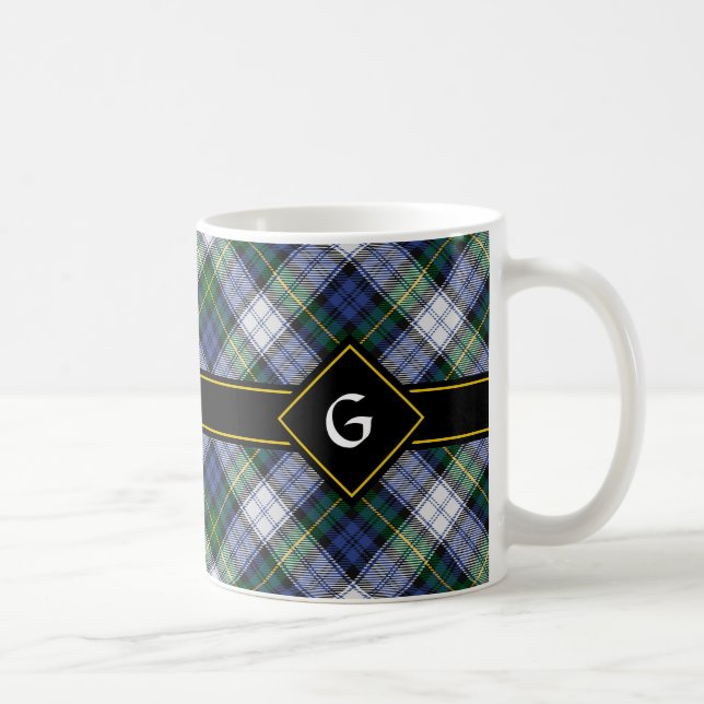 Clan Gordon Dress Tartan Coffee Mug (Right)