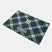 Clan Gordon Dress Tartan Doormat (Angled)