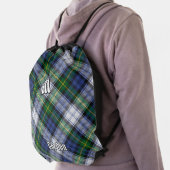 Clan Gordon Dress Tartan Drawstring Bag (Insitu)
