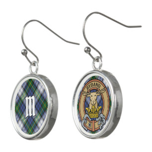 Clan Gordon Dress Tartan Earrings