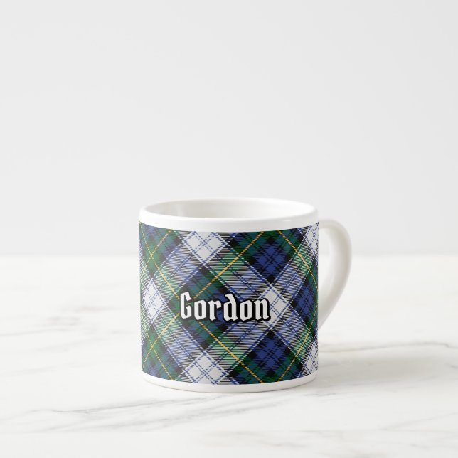 Clan Gordon Dress Tartan Espresso Cup (Front Right)