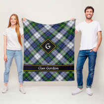 Clan Gordon Dress Tartan Fleece Blanket