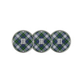 Clan Gordon Dress Tartan Golf Ball Marker (3 Up)
