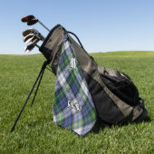 Clan Gordon Dress Tartan Golf Towel (Green)